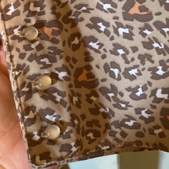 Nanette Laporte Fit & Flare Dress in Animal Print Sz 14 - Picture 9 of 10